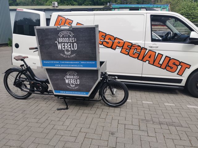 Bakfiets reclame